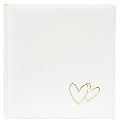 Produktbild von Goldbuch Hochzeitsalbum „Cuori“, weiß, 30 x 31 cm