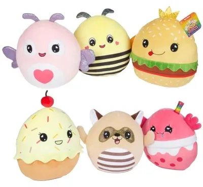 Produktbild von Toi-Toys Plüschtiere Set 12 Stück - weiche Kuschelfreunde Tiere
