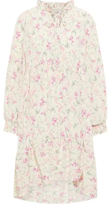 Produktbild von EVERA Damen Kleid - Weiß Mehrfarbig, XXL
