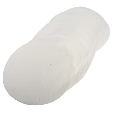 Produktbild von 50 Stück Bambusdämpferpapier, antihaftbeschichtet, für Dim Sum, Küchen- und Restaurantgebrauch (10 Zoll)