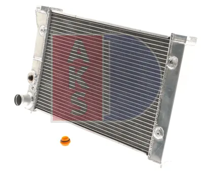 Produktbild von AKS DASIS 041200AL Kühler Wasserkühler Motorkühler für VW GOLF II (19E, 1G1) CORRADO (53I)