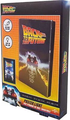 Zdjęcie produktu dla Fizz Leuchtposter Back to the Future LED schwarz