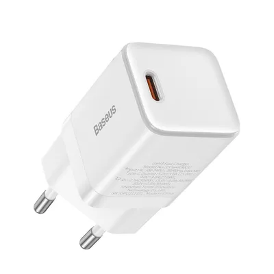 Immagine prodotto di Caricabatterie rapido Baseus GaN3 30W bianco (CCGN010102)