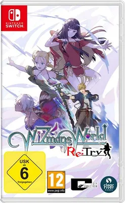 Produktbild von Wizman's World ReTry Videospiel für Nintendo Switch – Optimiertes Remake mit 2D-Pixelgrafik