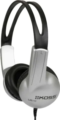 Produktbild von Koss UR/10, Kabelgebunden, 60 - 20000 Hz, Musik, Kopfhörer, Schwarz, Silber