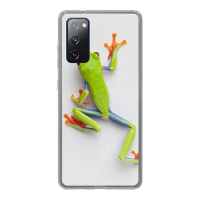 Produktbild von MuchoWow® Handyhülle Schutzhülle Hülle für Samsung Galaxy S20 FE Frosch - Tiere - Grün Silikon Softcase Handy Hülle - Abdeckung