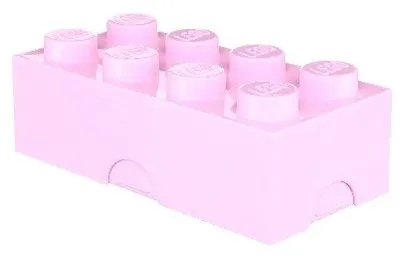 Produktbild von LEGO Brotdose 8er hell pink