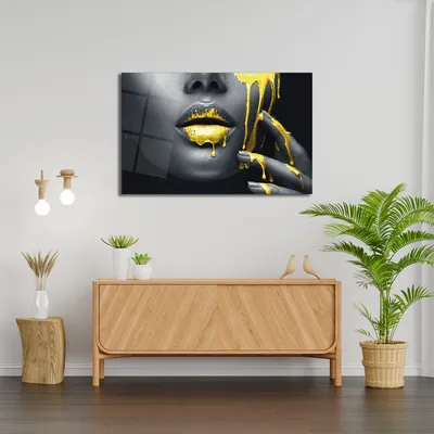 Produktbild von Wallity, 0523 - 72 x 46, Dekorative Malerei aus gehärtetem Glas, Mehrfarbig, 100 % gehärtetes Glas, 46 x 72 cm