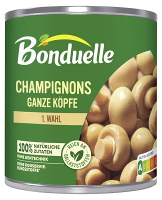 Image de Bonduelle Champignons entiers I. Choix 195g