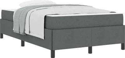 Produktbild von Boxspringbett Dunkelgrau 120 x 190 cm Stoff