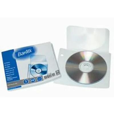 Obrázek produktu pro BANTEX kapsa na CD, průhledná 5 ks/balení