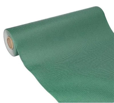 Produktbild von 4 Rollen Tischläufer, stoffähnlich, Vlies "soft selection plus" 24 m x 40 cm dunkelgrün