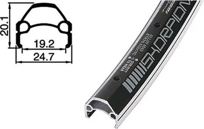 Produktbild von Rodi Cycling Rodi Felge Skorpion Rodi Felgen Scorpion 19-559 SW 36l