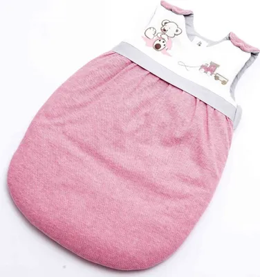 Produktbild von Be Be's Collection 437-30 Winter-Schlafsack wattiert Oskar rosa 110cm