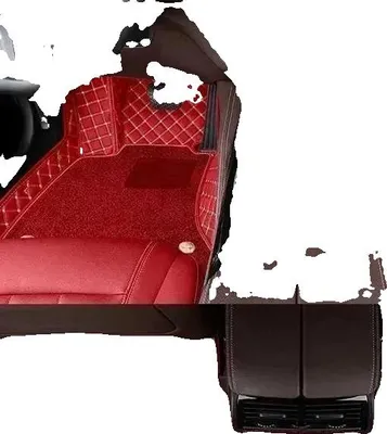 Image de Tapis de voiture, double couche, anti-salissures, double couche-a