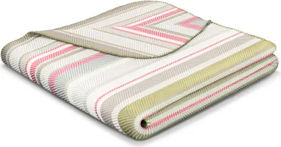 Produktbild von Biederlack Wohndecke NARROW BL 150x200 cm pink Decke Kuscheldecke
