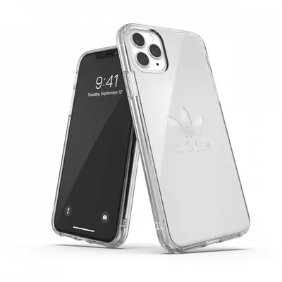 Image de Adidas Or Pc Case Big Logo Iphone 11 Promax Transparent/Clear 36406
