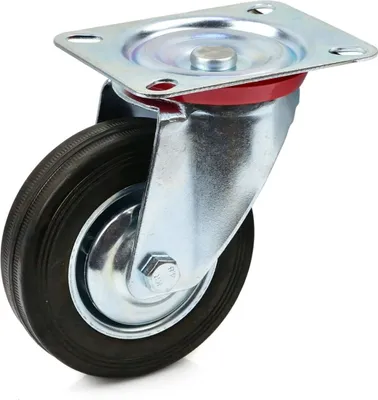 Image de GEKO Roue pivotante de remplacement en caoutchouc 100 mm G71514