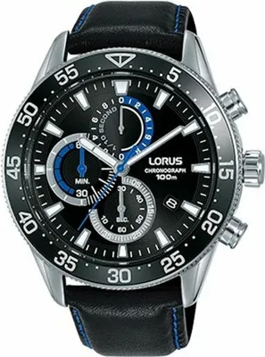 Produktbild von Lorus SPORTS Herrenuhr Schwarz (Ø 45 mm)
