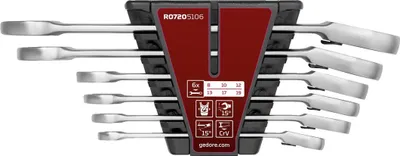 Obrázok produktu pre Gedore R07205106, 6 kusov, 6 kusov, 105 mm, 45 mm, 850 g