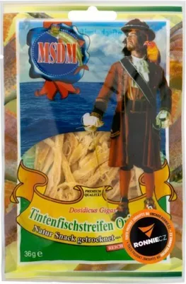 Produktbild von EuroAsia Trockenfisch Tintenfischstreifen Original 36g