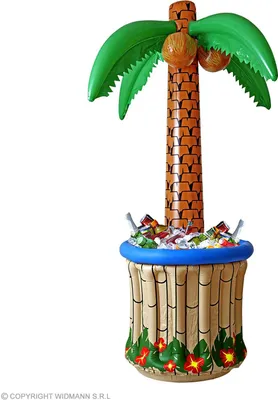 Produktbild von Nafukovacia palma s nafukovacím chladiacim boxom na nápoje 182 cm - Palm Tree South Seas