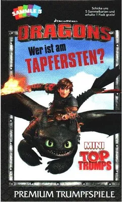 Produktbild von Top Trumps Mini - Dragons