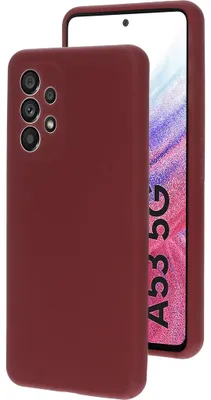 Produktbild von Mobiparts Silicone Cover, Cover, Samsung, Galaxy A53 (2022) 5G, 16,5 cm (6.5"), Rot, Violett