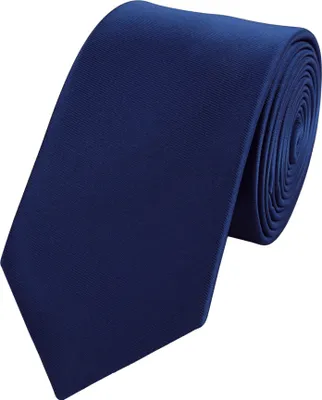 Produktbild von Fabio Farini - 1 Stück elegante Dunkelblaue Herren Schlips - Krawatten in 6cm Schmal (6cm), Dunkelblau - Moon Indigo