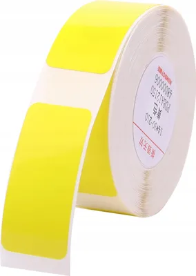Produktbild von EDIBAZZAR | NIIMBOT Thermoetiketten 14x30mm GELB 190 Stk