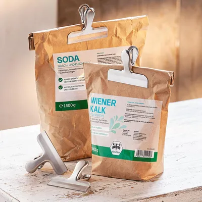Obrázek produktu pro Maximex, sada 4 nerezových spon na uzavírání obalů, snadné uzavírání otevřených obalů, zabraňuje sklouzávání, zajišťuje bezpečné upevnění, nerezové provedení, univerzální použití