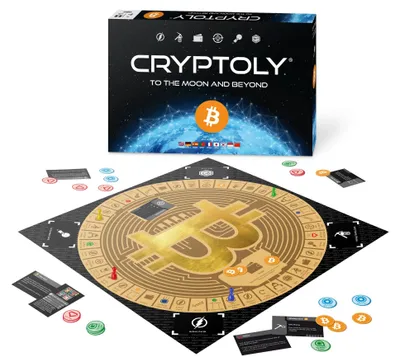 Produktbild von CRYPTOLY - Das Strategiespiel für die ganze Familie! Englische Version für 2-6 Spieler ab 8 Jahren