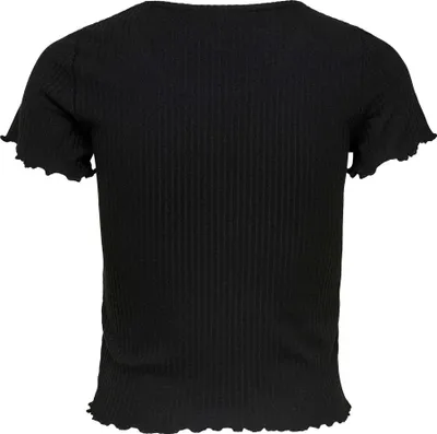 Produktbild von ONLY 15201206, Top (Kleidung), Erwachsener, Weiblich, Schwarz, S, Runder Halsausschnitt