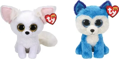 Obrázek produktu pro Ty - Stofftiere - Beanie Boo's - Phoenix Fox & Prince Husky