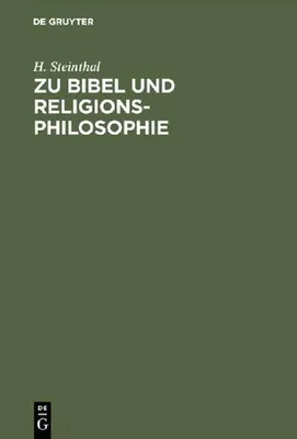 Produktbild von Zu Bibel und Religionsphilosophie