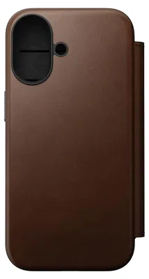 Produktbild von Nomad NM014209858, Folio, Apple, iPhone 17, 16 cm (6.3"), Braun