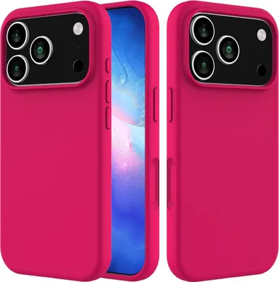 Produktbild von iPhone 17 Pro Max Hülle - Coverup Liquid Colour Back Cover - Fuchsia Rose