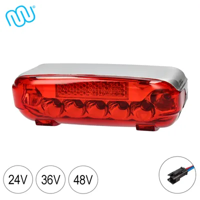 Obrázok produktu pre windmeile | zadné svetlo e-bike pedelec e-bike LED 24V/36V/48V zadné svetlo skútra