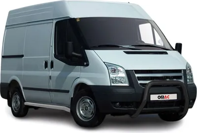 Produktbild von Frontbügel Frontschutzbügel für Ford Transit 2006-2012 mit ABE Stahl Schwarz