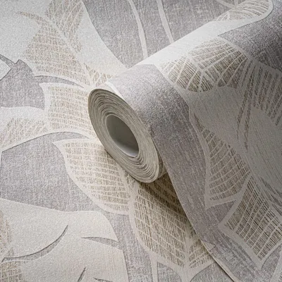 Zdjęcie produktu dla Tapeta flizelinowa AS Creation Jade 2 White Leaves 395025