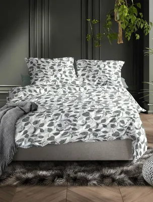 Produktbild von Irisette GmbH & Co. KG Edel-Feinbiber Bettwäsche Set Koala-HK 8588 Farbe salbei Größe 155x220+80x80