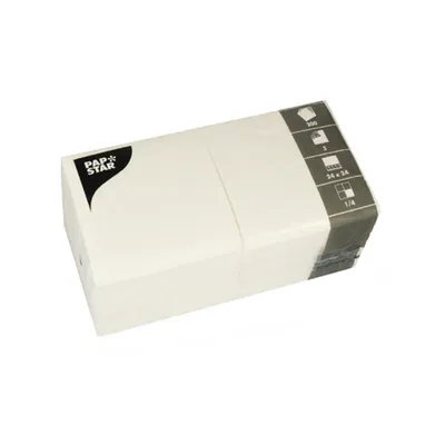 Produktbild von Papstar 82906, Weiß, Seidenpapier, Einfarbig, 49 g/m², 240 mm, 240 mm