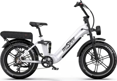 Produktbild von E-Bike ONESPORT OT08 PRO - Akku 48V18AH*2 20 Zoll Räder Scheibenbremse - Weiß