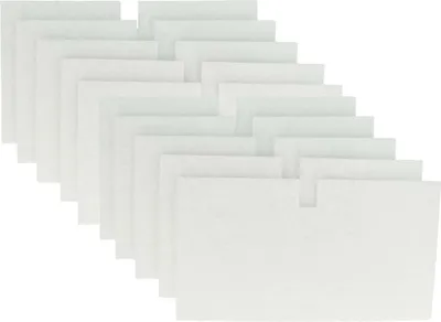 Produktbild von vhbw 10x Luftfilter kompatibel mit Lunos ALD 36,5 Lüfter, Badlüfter, Ventilator, Lüftungsgerät - Weiß