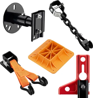 Produktbild von Wiltec Farm Jack – Allzweck-Set für Gelände, Wagenheber bis 3000 kg mit Stützplatte, Radhalterung, Stoßstangen-Adapter, Winden- & Klemmbefestigung