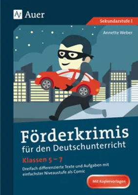 Produktbild von Förderkrimis für den Deutschunterricht Klassen 5-7