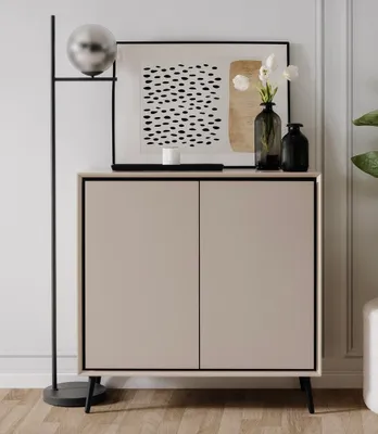 Produktbild von Kommode Sideboard Arona | sand / schwarz
