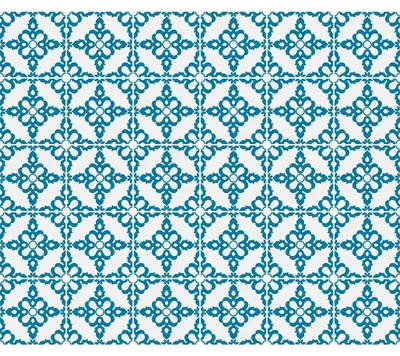 Obrázok produktu pre Samolepiace nálepky na obklady do kuchyne a kúpeľne – 30 nálepiek v štýle cementových obkladov (Azulejos Faneta) – 30 nálepiek s rozmermi 10 x 10 cm