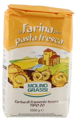 Produktbild von Molino Grassi La Farina per Pasta Fresca Tipo 00, 1000g – Weizenmehl für frische Pasta