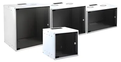 Produktbild von EFB ELEKTRONIK 19" 12HE Wandgeh. Basic, Tiefe 450mm, unmontiert, RAL 9010